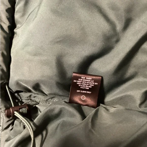 Rebecca Minkoff Deep Green Puffer Coat - Picture 5 of 6